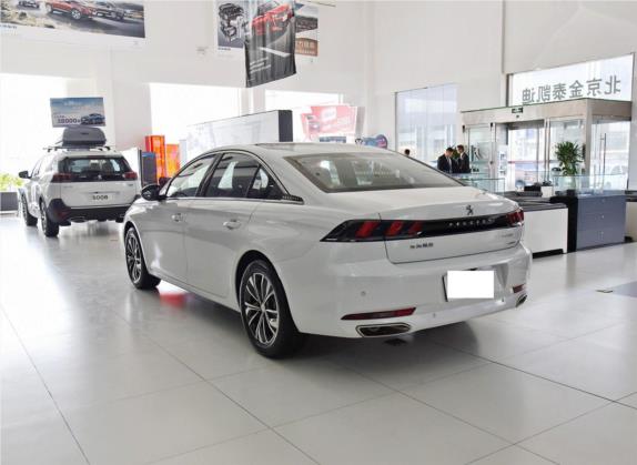 标致508 2019款 508L 400THP PureTech 驾控版 国VI 外观   斜后