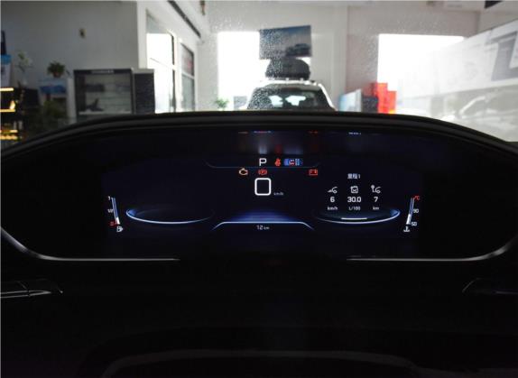 标致508 2019款 508L 400THP PureTech 驾控版 国VI 中控类   仪表盘