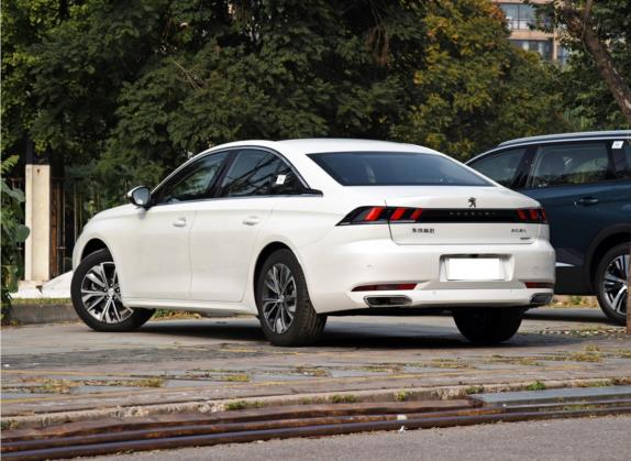 标致508 2021款 508L 400THP PureTech 驾控版 外观   斜后