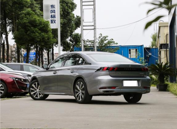 标致508 2022款 508L 400THP PureTech 驭动版 外观   斜后