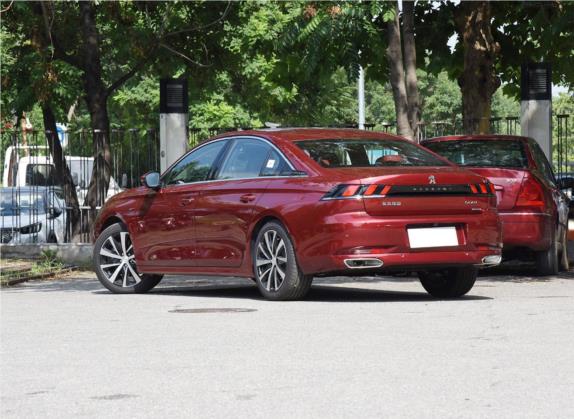 标致508 2022款 508L 400THP PureTech 激情版 外观   斜后