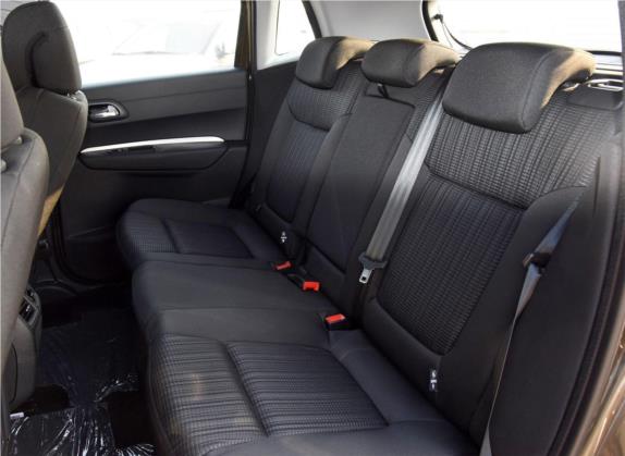 标致3008 2016款 2.0L 自动标准版 车厢座椅   后排空间