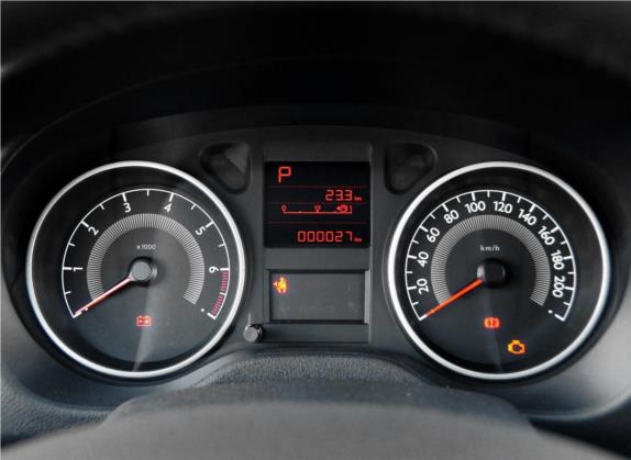 标致301 2014款 1.6L 自动豪华版 中控类   仪表盘