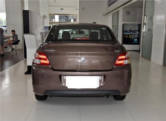标致301 2014款 1.6L 手动舒适版CNG 外观   正后