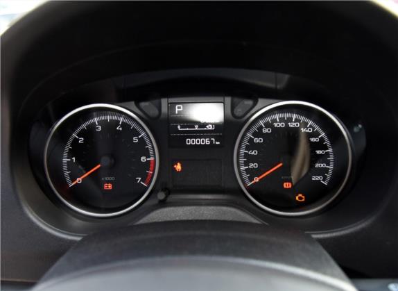 标致301 2017款 1.6L 自动豪华版 中控类   仪表盘