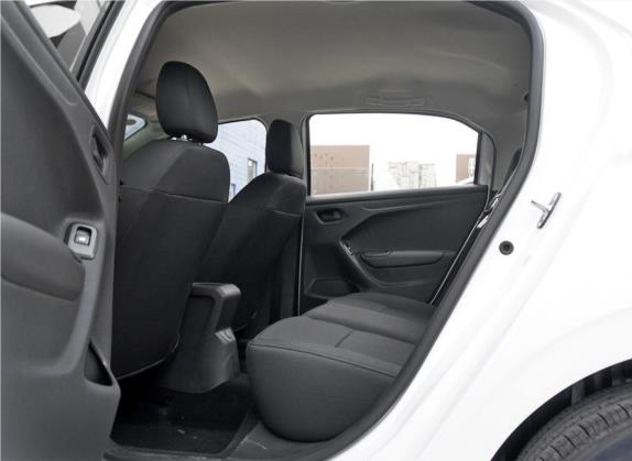 标致301 2018款 1.6L 自动舒适版 车厢座椅   后排空间