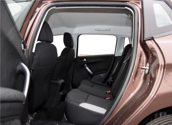 标致2008 2014款 1.6L 手动潮流版 车厢座椅   后排空间