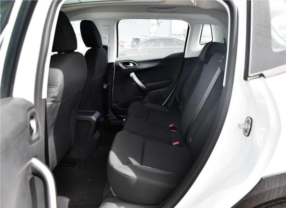 标致2008 2018款 230THP 自动时尚版 车厢座椅   后排空间