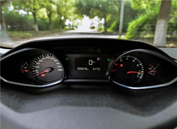 标致308S 2015款 1.2T 自动劲驰版 中控类   仪表盘