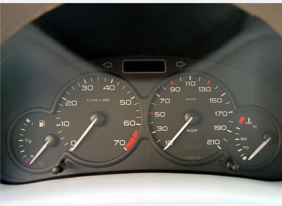 标致206 2005款 1.6L 手动智尚版 中控类   仪表盘
