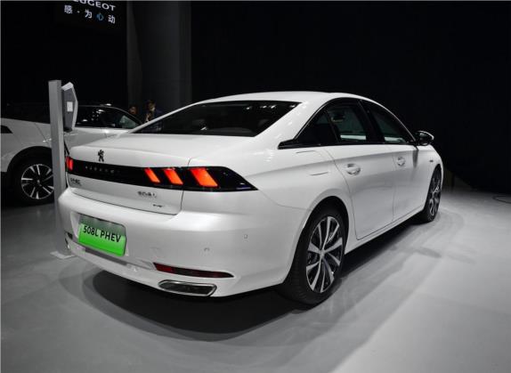 标致508L新能源 2021款 1.6T 插混科技版 外观   斜后