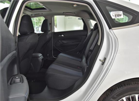 标致308 2019款 190THP 自动豪华版 国V 车厢座椅   后排空间
