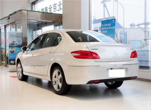 标致408 2013款 2.0L 车载互联豪华版 外观   斜后