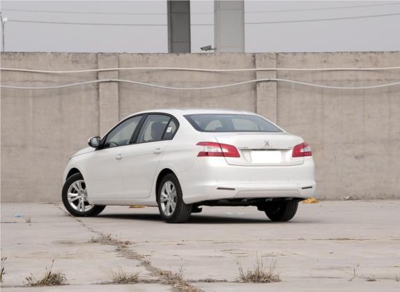 标致408 2014款 1.8L 手动领先版 外观   斜后