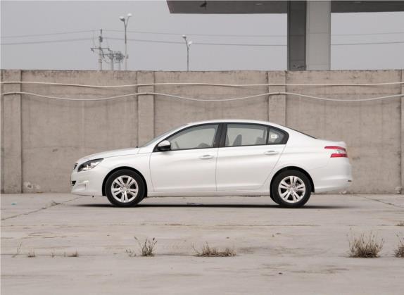 标致408 2014款 1.8L 手动领先版 外观   正侧