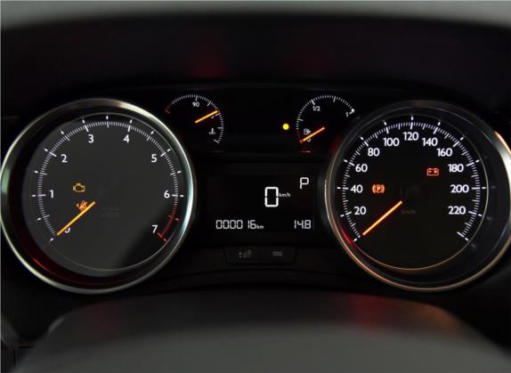 标致408 2016款 1.6T 自动豪华版 中控类   仪表盘