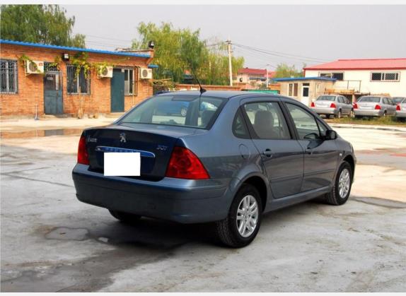 标致307 2007款 改款 1.6L 自动舒适版 外观   斜后