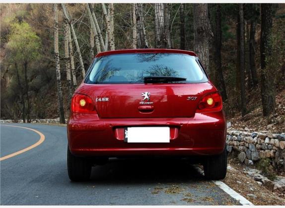 标致307 2008款 两厢 1.6L 手动雅致版 外观   正后