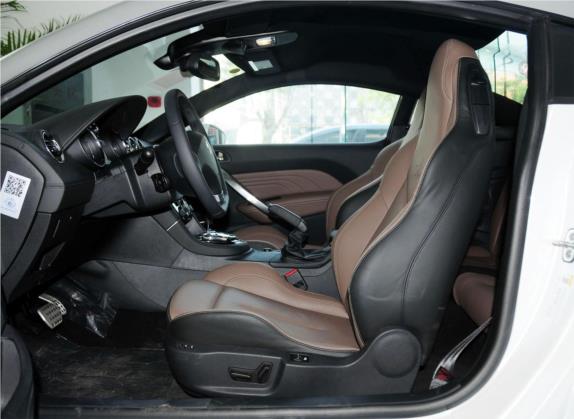 标致RCZ 2014款 1.6T 豪华版深色风格 车厢座椅   前排空间