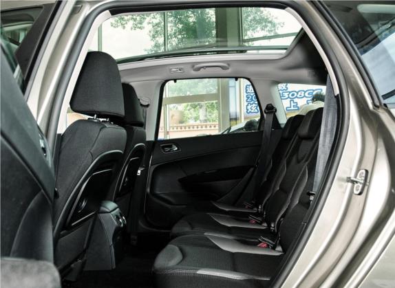 标致308(进口) 2012款 1.6T SW 时尚版 车厢座椅   后排空间