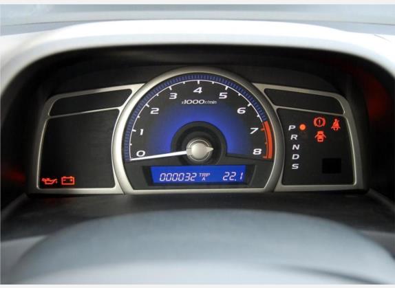 思域 2009款 1.8L 自动豪华版 中控类   仪表盘