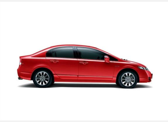 思域 2009款 1.8L 自动尊贵版 外观   正侧