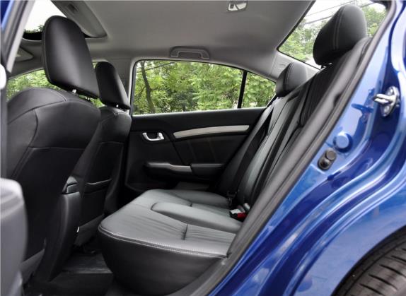 思域 2012款 2.0L 自动TYPE-S 车厢座椅   后排空间