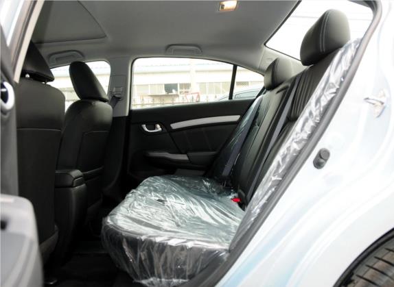 思域 2012款 2.0L 自动TYPE-S导航版 车厢座椅   后排空间