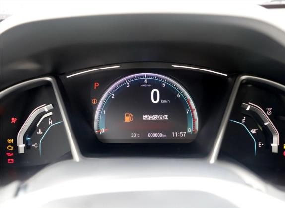 思域 2019款 220TURBO CVT劲动版 国VI 中控类   仪表盘
