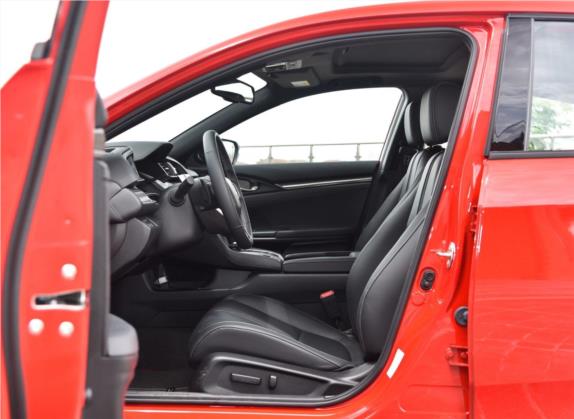 思域 2021款 HATCHBACK 220TURBO CVT劲擎控 车厢座椅   前排空间