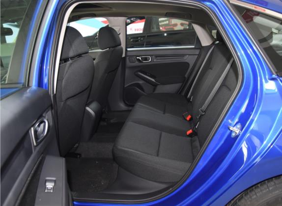思域 2022款 240TURBO CVT劲动版 车厢座椅   后排空间