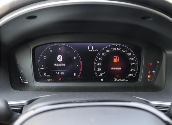 思域 2022款 240TURBO CVT劲控版 中控类   仪表盘