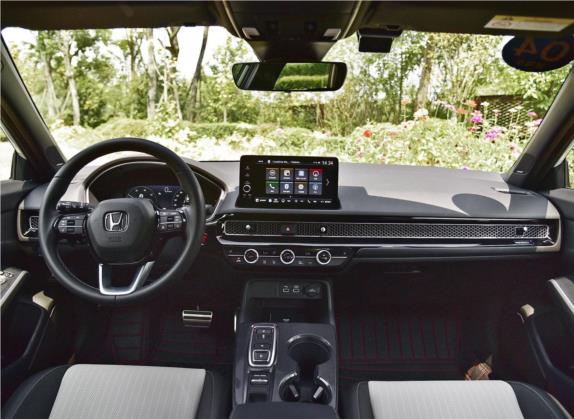思域 2023款 2.0L e:HEV 劲速版 中控类   中控全图