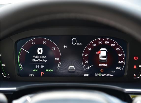 思域 2023款 2.0L e:HEV 劲速版 中控类   仪表盘