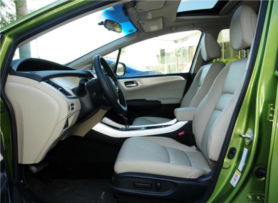 杰德 2013款 1.8L CVT豪华版 5座 车厢座椅   前排空间