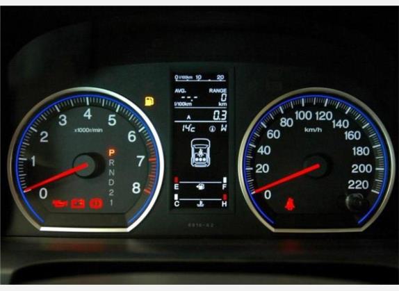 本田CR-V 2007款 2.4L 自动四驱豪华版 中控类   仪表盘