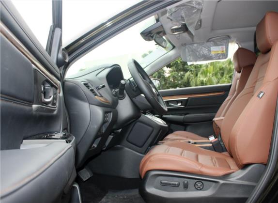 本田CR-V 2019款 锐·混动 2.0L 两驱净致版 国V 车厢座椅   前排空间