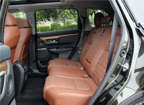 本田CR-V 2019款 锐·混动 2.0L 两驱净致版 国V 车厢座椅   后排空间