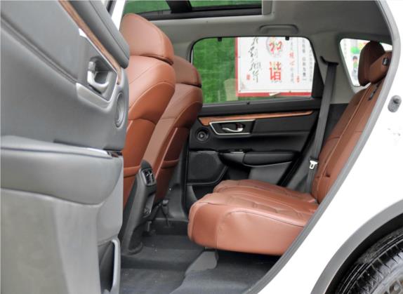 本田CR-V 2019款 240TURBO CVT四驱尊耀版 国V 车厢座椅   后排空间