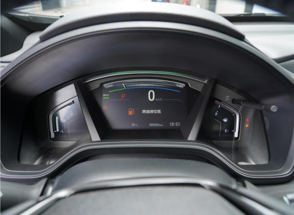 本田CR-V 2021款 锐·混动 2.0L 两驱净·黑爵士版 中控类   仪表盘