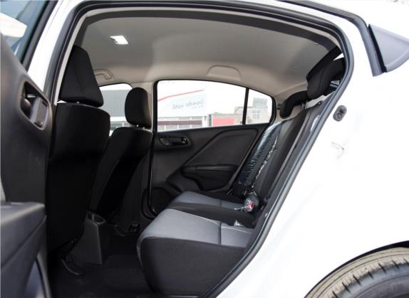 竞瑞 2017款 1.5L CVT经典版 车厢座椅   后排空间