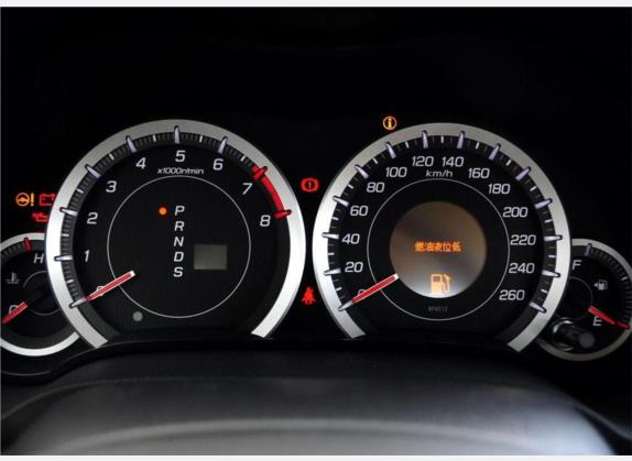 思铂睿 2009款 2.4L TYPE-S NAVI 中控类   仪表盘