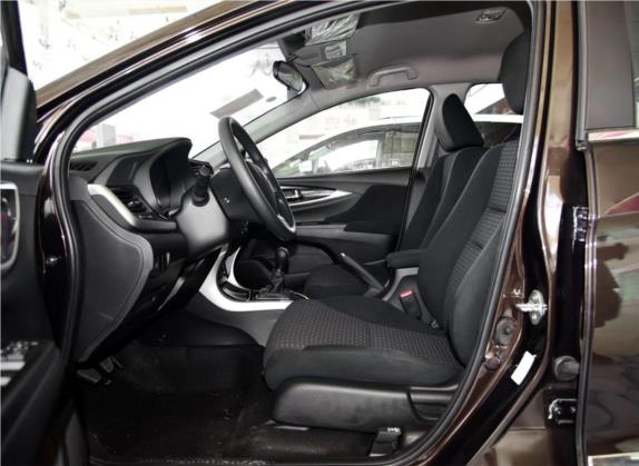 凌派 2015款 1.8L 手动舒适版 车厢座椅   前排空间