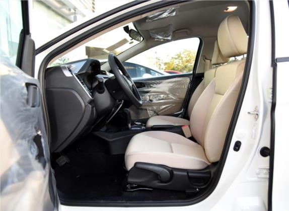 锋范 2015款 1.5L CVT舒适版 车厢座椅   前排空间