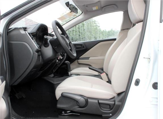 锋范 2018款 1.5L CVT舒适版 车厢座椅   前排空间