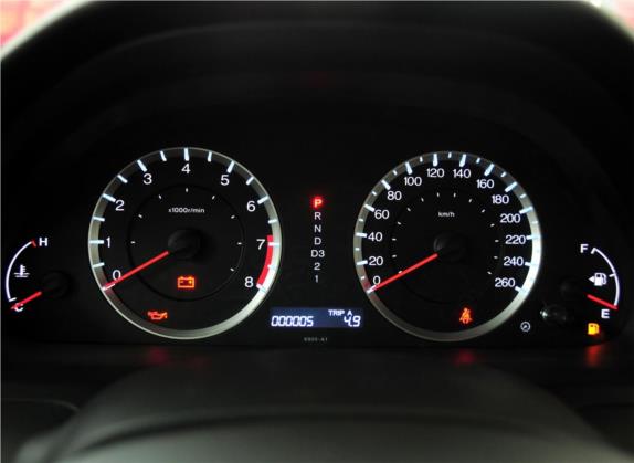 雅阁 2011款 2.4L LX 中控类   仪表盘