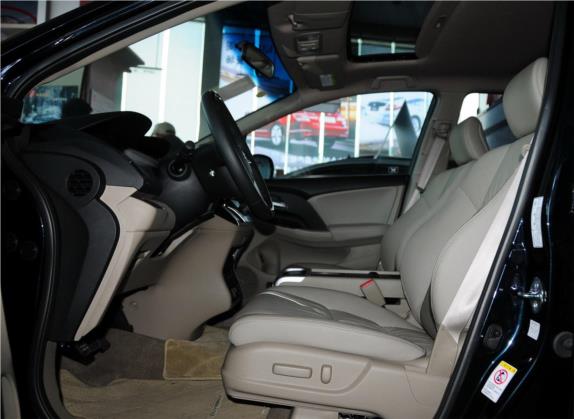 奥德赛 2013款 2.4L 豪华版 车厢座椅   前排空间