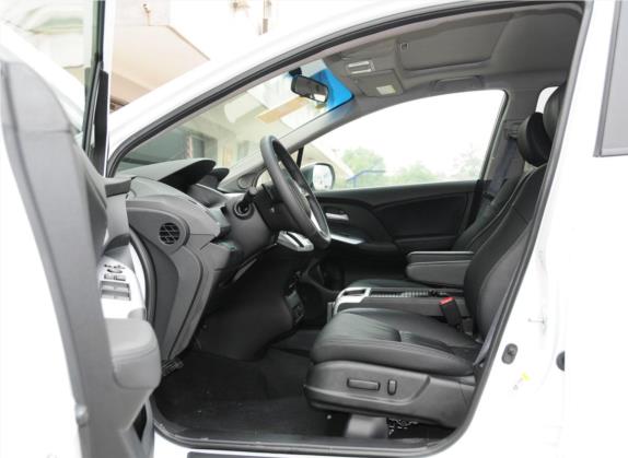 奥德赛 2013款 2.4L 运动版 车厢座椅   前排空间