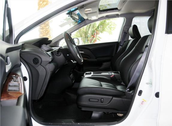 奥德赛 2013款 2.4L 领秀版 车厢座椅   前排空间