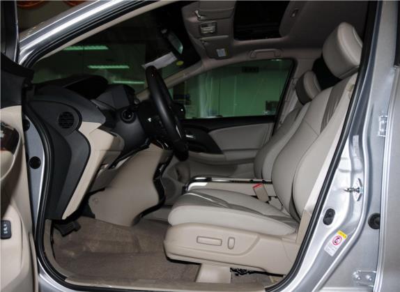 奥德赛 2013款 2.4L 明鉴版 车厢座椅   前排空间